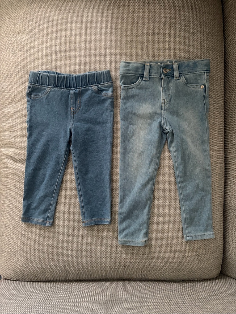 Cat & Jack Toddler Bundle of Jeans, Size 18M and 2T